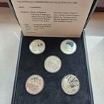 Zilveren set slag om waterloo, Ophalen of Verzenden, Koningin Beatrix, Overige waardes, Zilver
