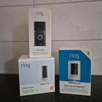 Ring Deurbel, Indoor Cam en Stick Up Cam Battery, Ophalen of Verzenden, Nieuw, Binnencamera