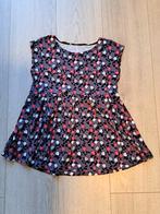 Shirt paars met roze bloemen maat 146, Kinderen en Baby's, Kinderkleding | Maat 146, Ophalen of Verzenden, Gebruikt, Meisje, Shirt of Longsleeve