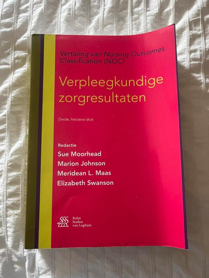 Sue Moorhead - Verpleegkundige zorgresultaten, Boeken, Wetenschap, Zo goed als nieuw, Ophalen of Verzenden