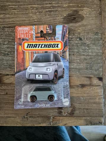 matchbox citroen ami european streets nieuw beschikbaar voor biedingen