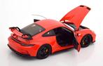 Porsche 911 GT3 2021 Oranje schaal 1/18 NOREV ref. 187300, Verzenden, Nieuw, Auto, Norev