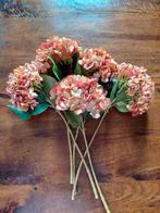 Kunstbloemen hortensia 5 stuks, Ophalen of Verzenden, Nieuw, Binnen