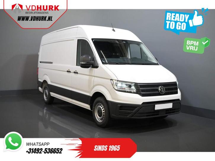 Volkswagen Crafter 35 2.0 TDI 140 pk DSG Aut. L3H3 BPM VRIJ!, Auto's, Bestelauto's, Bedrijf, Te koop, ABS, Achteruitrijcamera