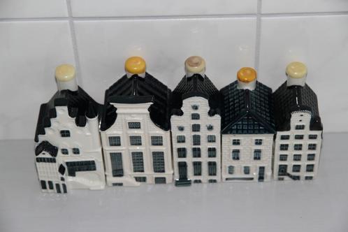 KLM huisjes 101 - 63 - 56 - 26 – 14, Verzamelen, KLM Huisjes, Zo goed als nieuw, Gevuld, Ophalen of Verzenden