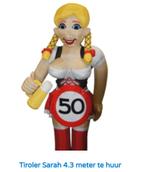 Opblaasbare sarah te huur, ook leuk voor pensioen 30 40 60, Ophalen, Zo goed als nieuw, Abraham of Sarah