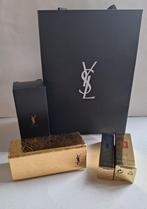 Yves Saint Laurent lipstick case, lipstick, mascara, Sieraden, Tassen en Uiterlijk, Uiterlijk | Cosmetica en Make-up, Nieuw, Goud