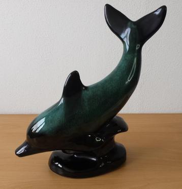 Beeld Dolfijn - Blue Mountain Pottery Canada beschikbaar voor biedingen