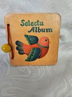 Vintage Houten Selecta Album Boekje, Ophalen of Verzenden