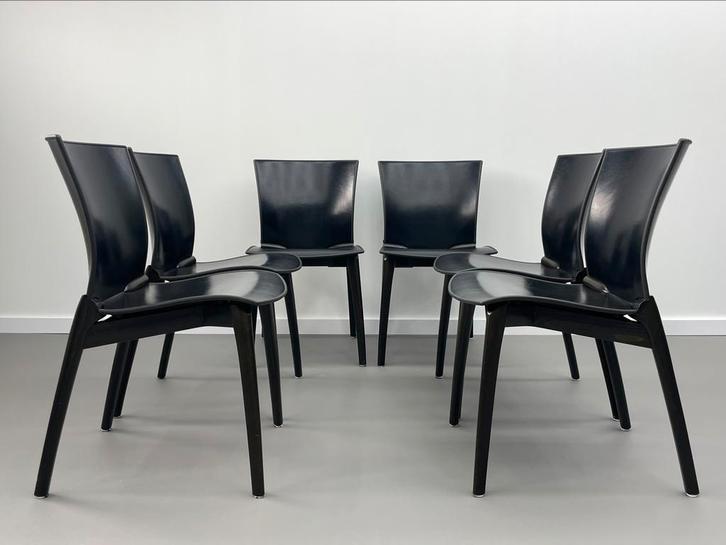 Cassina Cos Stoelen 6 Stuks, Huis en Inrichting, Stoelen, Gebruikt, Vier, Ophalen