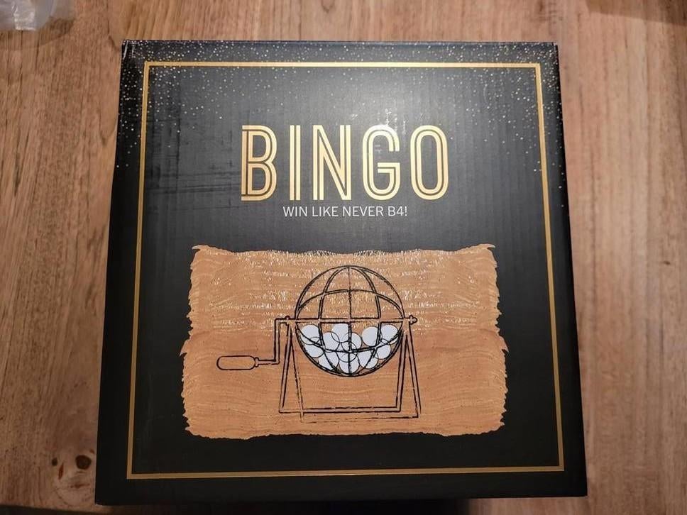 Bingo spel - Nieuw in doos!, Ophalen of Verzenden, Nieuw, Zwart, Overige merken