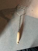 Aardappel stamper met houten handvat., Antiek en Kunst, Ophalen of Verzenden
