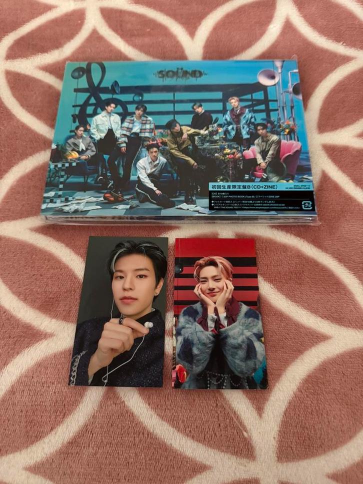 Stray Kids The Sound Japan Limited Edition A, Verzamelen, Muziek, Artiesten en Beroemdheden, Zo goed als nieuw, Foto of Kaart