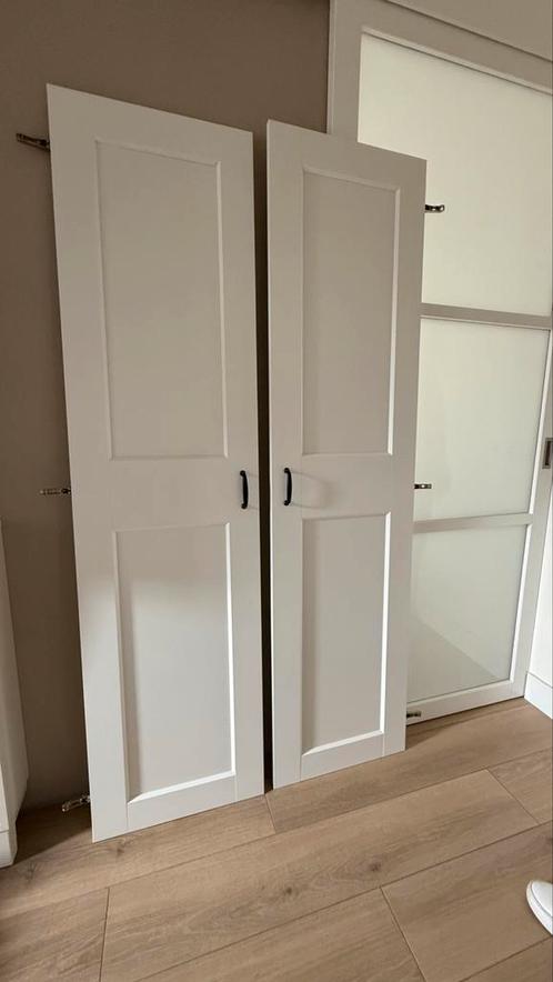 Pax deur Grimo 50x 195cm, 2x, Huis en Inrichting, Kasten | Kledingkasten, Gebruikt, 200 cm of meer, 50 tot 100 cm, 25 tot 50 cm