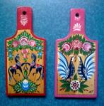 Mooie houten decoratieve snijplankjes. Polen eind jaren ‘80, Ophalen of Verzenden