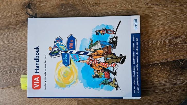 Hans Kruger - VIA handboek. Methode Nederlands voor het MBO, Boeken, Schoolboeken, Zo goed als nieuw, Nederlands, Overige niveaus