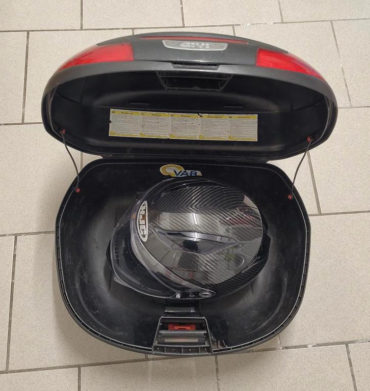 Topkoffer Givi E4700N / E470N 47L Monolock, Motoren, Accessoires | Koffers en Tassen, Gebruikt, Verzenden