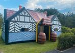 Te Huur: opblaasbare pubtent/kroeg partytent 10X5Mtr, Ophalen, Zo goed als nieuw, Verjaardag
