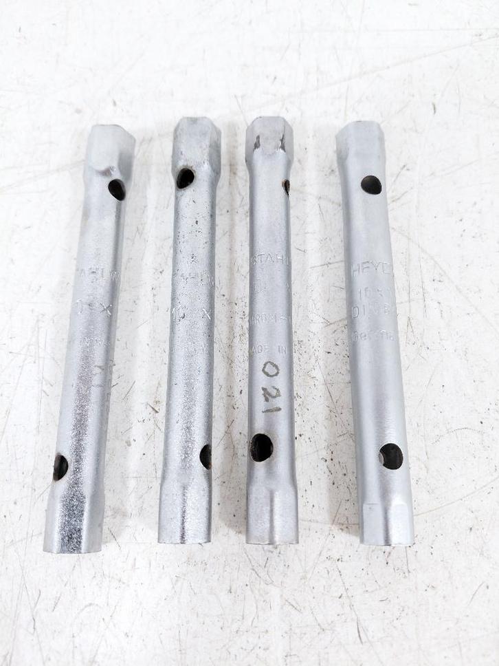Stahlwille en Heyco Pijpsleutels maat 10 / 11, Doe-het-zelf en Verbouw, Gereedschap | Handgereedschap, Gebruikt, Ophalen of Verzenden