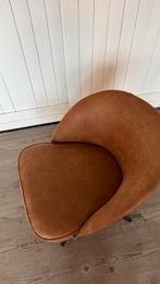 Mooie Be Pure stoel, Bruin, Leer, Ophalen of Verzenden, Zo goed als nieuw