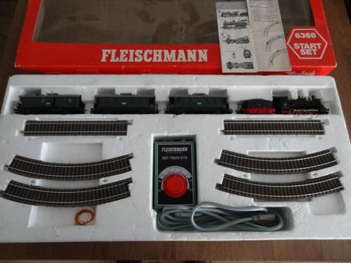 Fleischmann Ho Startset 6368 lezen, Hobby en Vrije tijd, Modeltreinen | H0, Zo goed als nieuw, Treinset, Gelijkstroom, Fleischmann