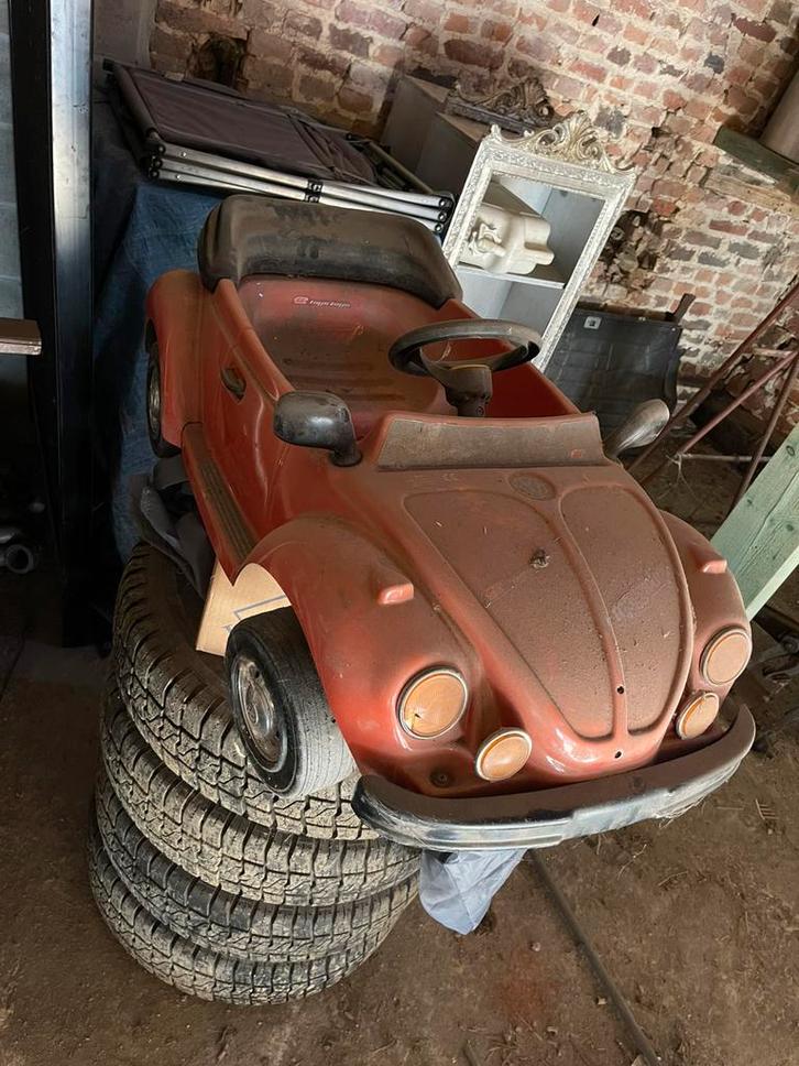 Volkswagen kever trapauto Maggiolino, Antiek en Kunst, Curiosa en Brocante, Ophalen of Verzenden