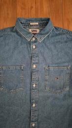 Tommy Jeans spijkerblouse maat M, Kleding | Heren, Overhemden, Blauw, Tommy Hilfiger, Ophalen of Verzenden, Zo goed als nieuw
