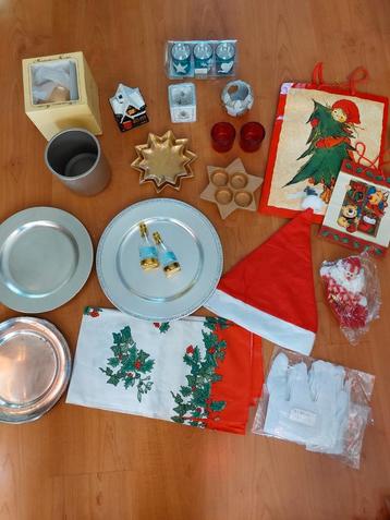 Kerstpakket decoratie accessoires  beschikbaar voor biedingen