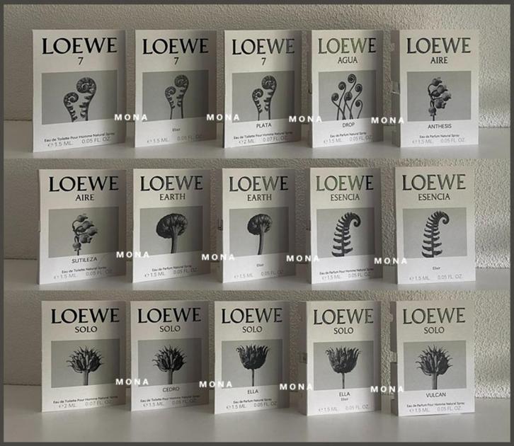 Loeweset 15 niche parfum samples proefjes testers monsters, Sieraden, Tassen en Uiterlijk, Uiterlijk | Parfum, Nieuw, Verzenden