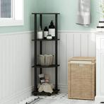 Amazon 4-Stage Corner Shelf in Black, Doe-het-zelf en Verbouw, Hout en Planken, Ophalen, Minder dan 25 mm, Zo goed als nieuw, Plank