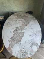 Marmeren ovale eetrafel, Huis en Inrichting, Overige materialen, 100 tot 150 cm, 200 cm of meer, Ophalen of Verzenden