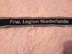 armelband SS-Freiwilligen Legioen Niederlande, Verzamelen, Verzenden, Landmacht, Duitsland, Embleem of Badge