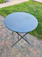 Ronde metalen tuintafel, Ophalen, Gebruikt, Rond, Metaal