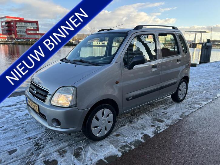 Suzuki Wagon R+ 1.3 GLX AUTOMAAT NWE APK 1-2027 (bj 2004), Auto's, Suzuki, Bedrijf, Te koop, Wagon R+, ABS, Airbags, Airconditioning