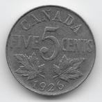 Canada 5 cents 1926 ( near 6 ) KM# 29, Postzegels en Munten, Munten | Amerika, Verzenden, Noord-Amerika, Losse munt