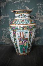 Chinese XL vloervaas, Ophalen, Gebruikt, Overige kleuren, Aardewerk of Porselein