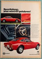 Advertentie Opel GT 1100 1900, Verzamelen, Verzenden, Zo goed als nieuw, Auto's