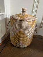 Grote zeegras mand met deksel! NIEUW met kaartje, Ophalen, Overige materialen, 50 tot 100 cm, 50 tot 75 cm