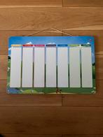 Kinderplanbord met heel veel picto’s, Ophalen of Verzenden, Gebruikt