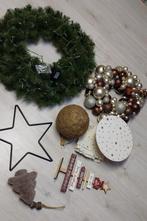Kerst decoratie sommige met lampjes, Diversen, Kerst, Ophalen of Verzenden, Gebruikt
