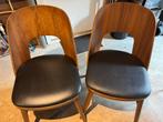 2x Dutchbone Talika eetkamerstoelen, Ophalen, Gebruikt, Twee, Zwart