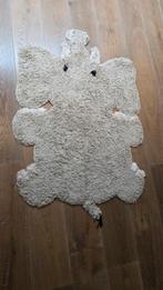 Vloerkleed kinderkamer - Olifant - 140x90, 100 tot 150 cm, Zo goed als nieuw, Rechthoekig, 50 tot 100 cm