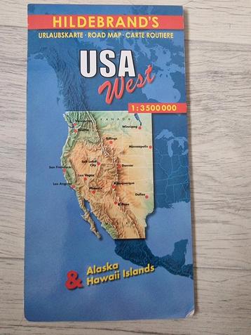 Routekaart USA West - Hildebrand's beschikbaar voor biedingen