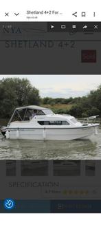 GEVRAAGD SHETLAND 4+2, Watersport en Boten, Bootonderdelen, Ophalen, Zo goed als nieuw, Motor en Techniek