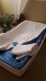 1persoons Waterbed Ombouw  1.00 X 2.00, tijken, verwarmingse, Ophalen, Gebruikt, Eenpersoons, 90 cm