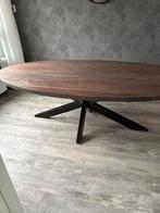 Eetkamertafel 240 cm lang masief blad, Huis en Inrichting, Tafels | Eettafels, Ophalen, 200 cm of meer, 50 tot 100 cm, Zo goed als nieuw