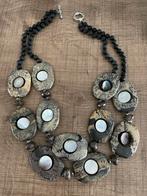 Jaspis ketting, Bruin, Nieuw, Ophalen of Verzenden, Steen of Mineraal