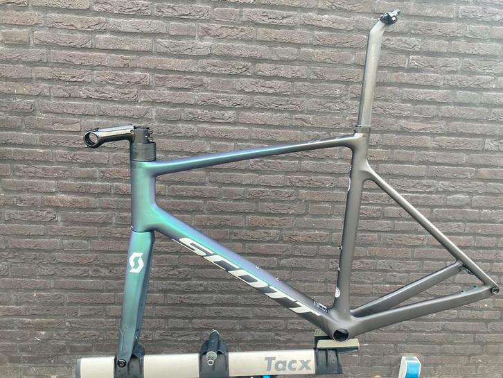 Scott Addict RC Pro frameset XXL, Fietsen en Brommers, Fietsonderdelen, Zo goed als nieuw, Racefiets, Frame, Ophalen of Verzenden