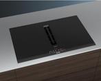 Siemens Inductieplaat 81 x 52 cm met Afzuiging - Studio Line, Ophalen, 4 kookzones, Zo goed als nieuw, Energieklasse A of zuiniger