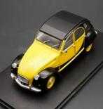 Citroen 2CV 6 CHARLESTON GEEL TEST SERIE 2CV schaal 1/24, Verzenden, Nieuw, Auto, Overige merken